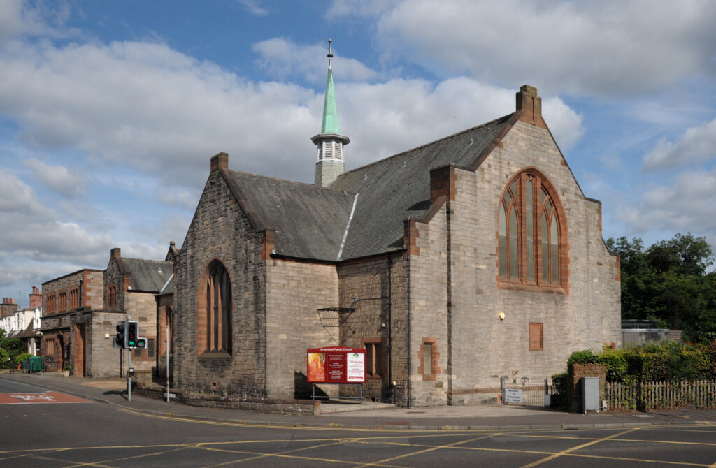 Greenbank church building. Photograph by Tony Gorskowska, ca 2012