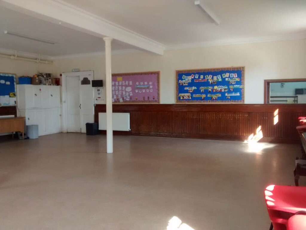 Lower Hall: looking to west