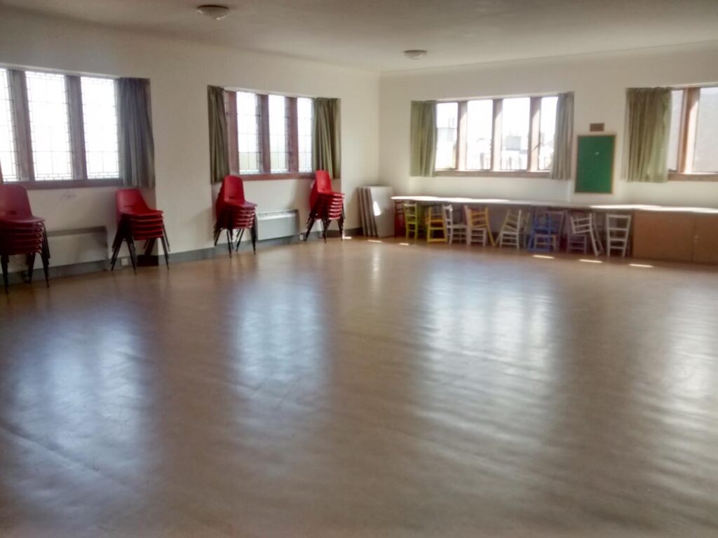 Upper Hall: looking towards the north east corner