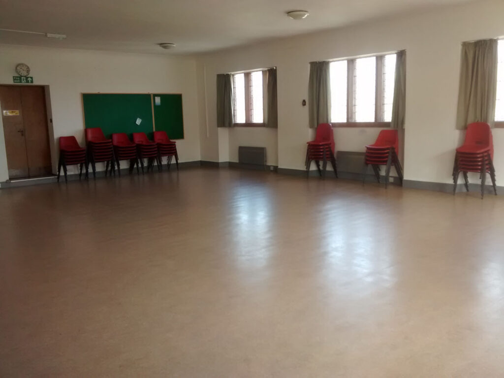 Upper Hall: looking towards the north west corner